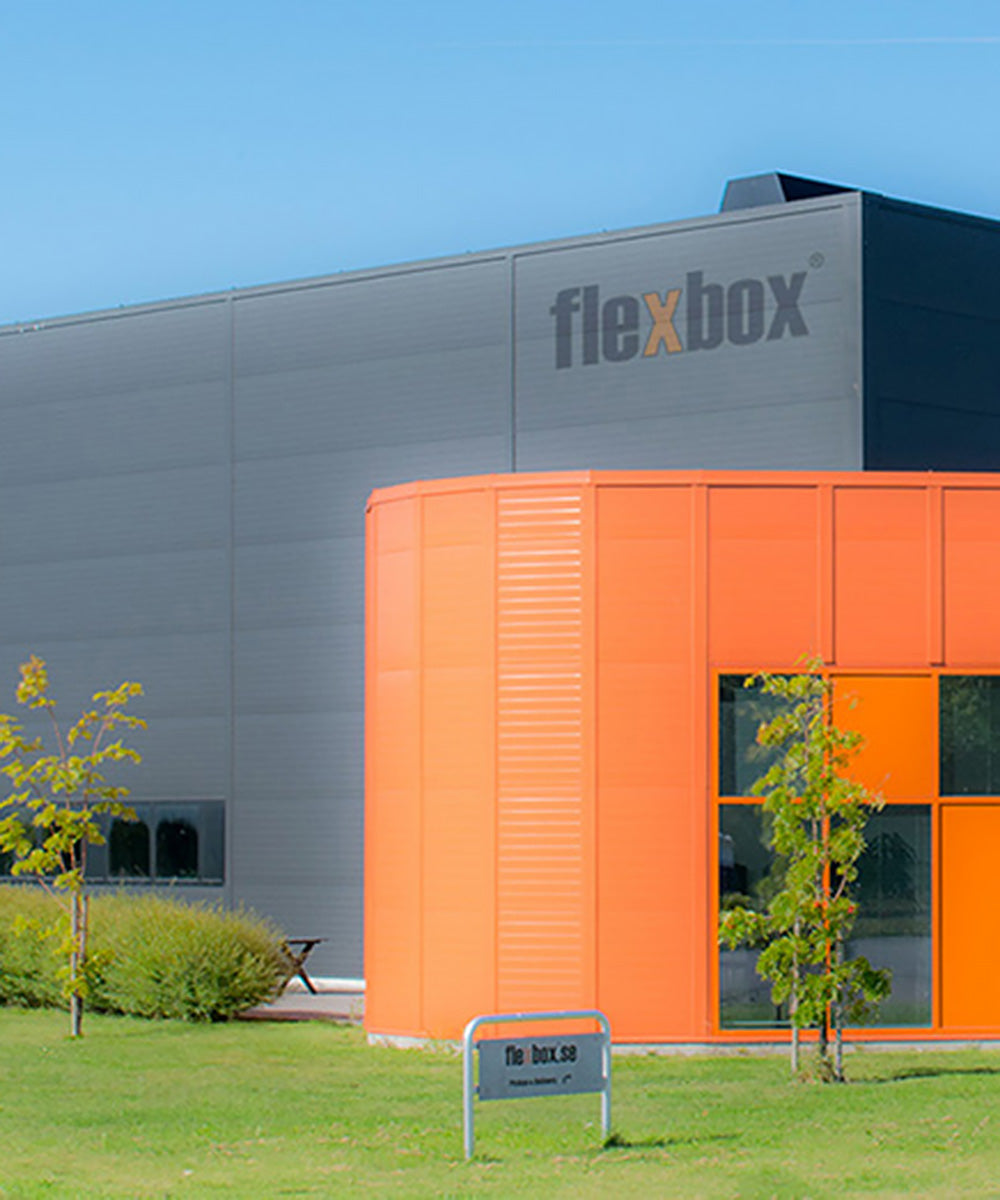 Flexbox post boxes warehouse